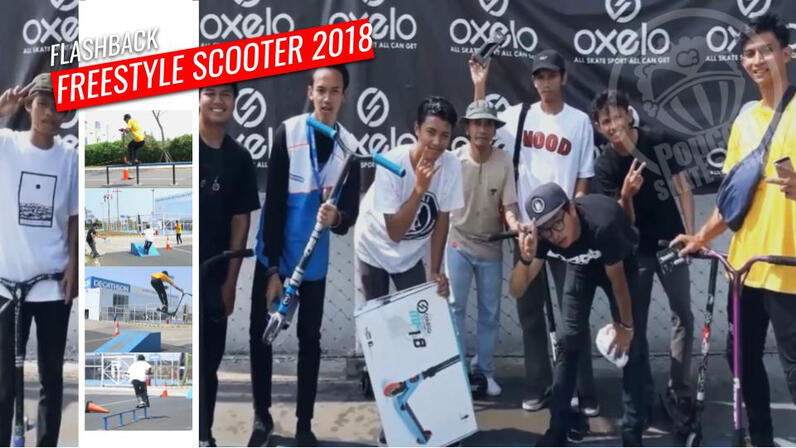 tempat les kursus skateboard termurah tangerang longboard cruiser quadskate rollerskate rollerblade sepatu roda inlineskate skuter otoped freestyle stunt scooter skateboarding terbaik skatepark kelas privat anak sehat guru event viral Popcorn Skate School